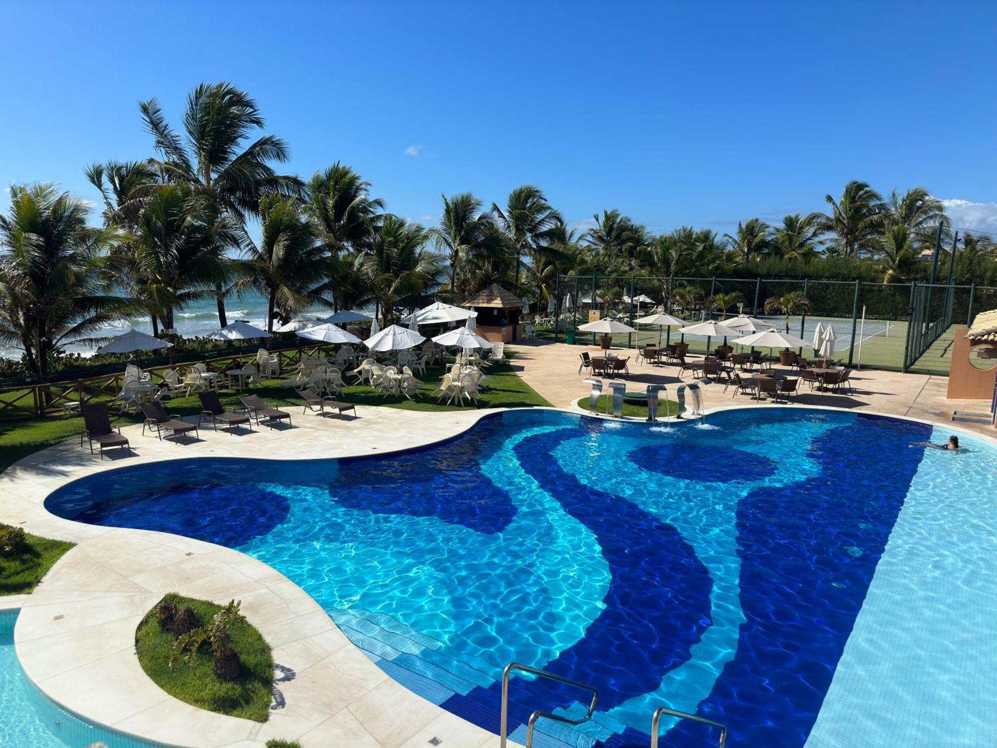 Flat Guarajuba 4 Quartos Terreo A Beira Mar - Pe Na Areia - Governanca Com Arrumadeira E Wi Fi Inclusos Camassari Eksteriør billede